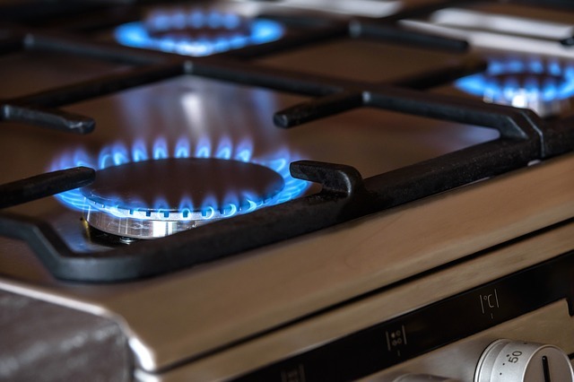 cocina de gas natural