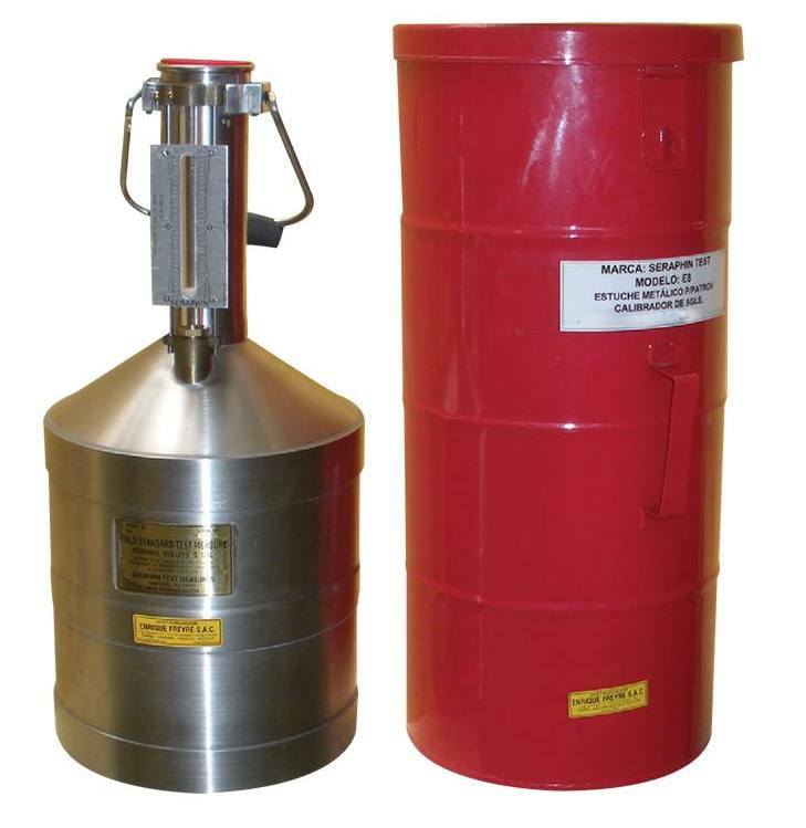 Serafín para medir el combustible - Despacha la cantidad exacta medidor volumétrico patrón serafín