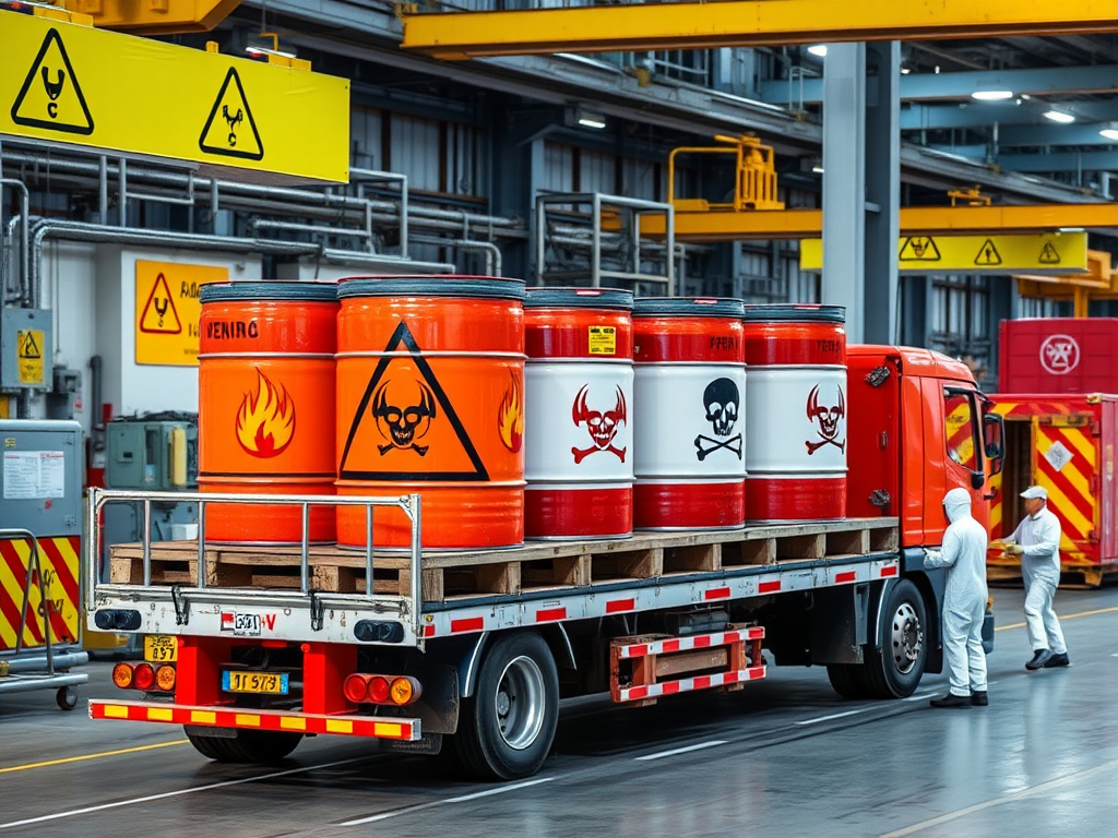 Transporte de Mercancías Peligrosas: Normativas, Métodos y Seguridad Transporte de Mercancías Peligrosas: Normativas