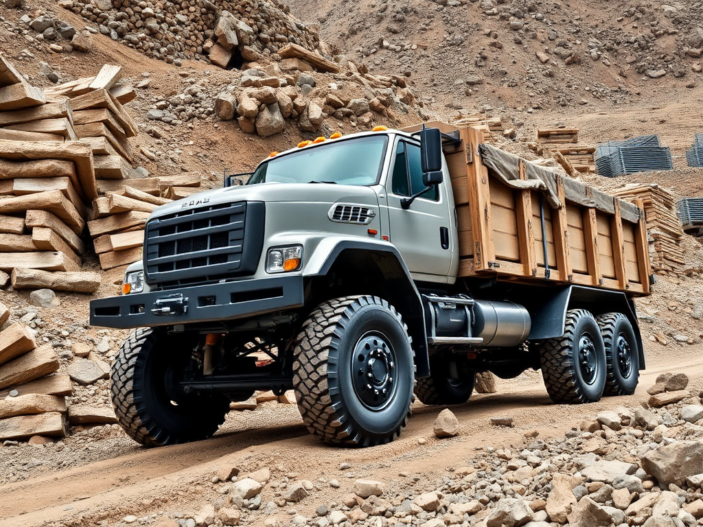 Camión 6x4: Características, Aplicaciones y Ventajas en Transporte Camión 6x4: Características