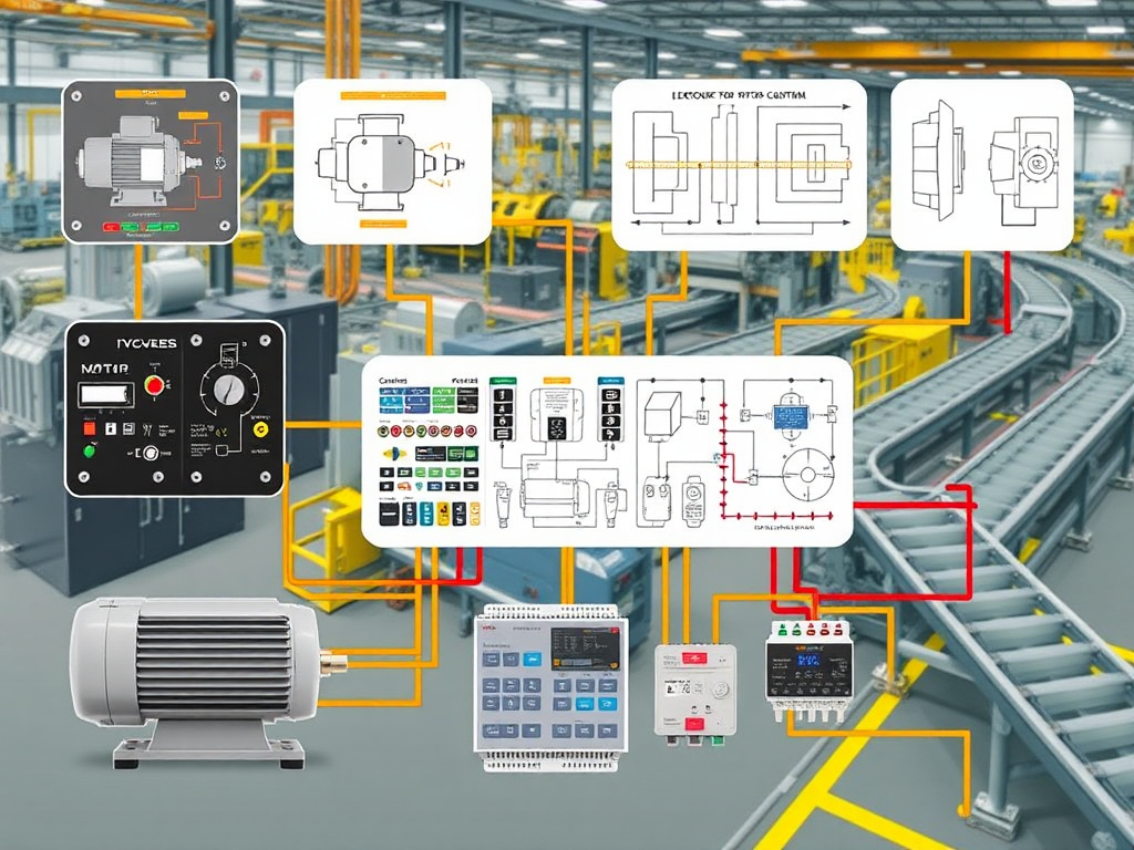 Sistemas de Control de Motores Eléctricos Industriales: Tipos y Aplicaciones Sistemas de Control de Motores Eléctricos Industriales: Tipos y Aplicaciones
