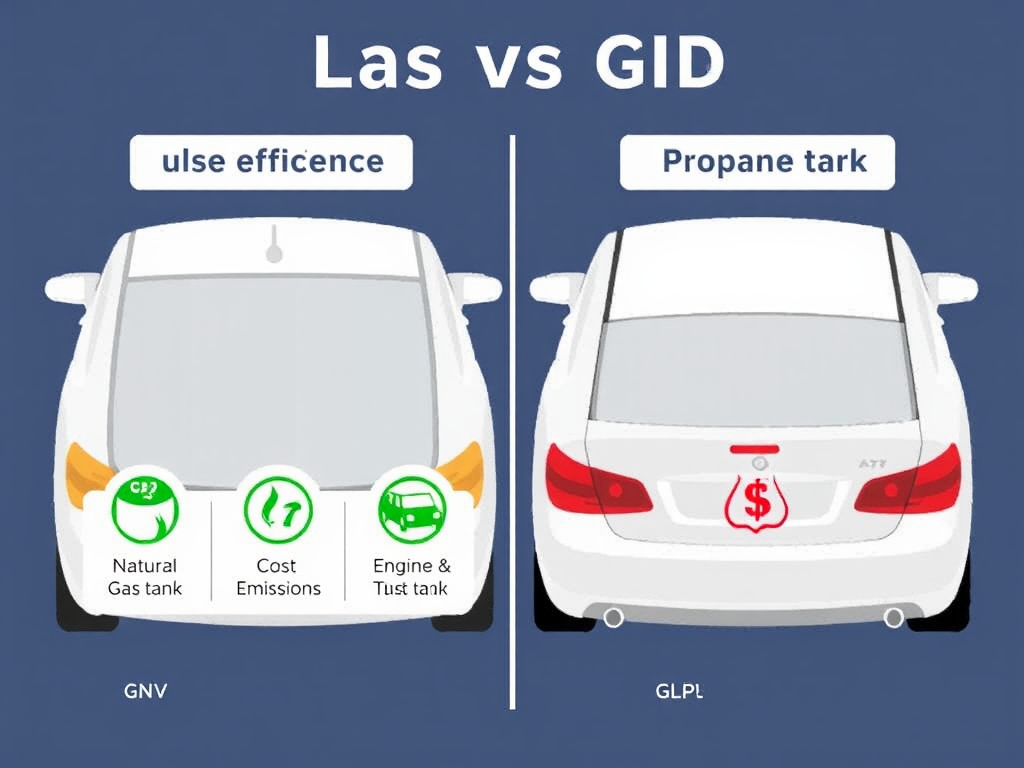 GNV vs GLP: Diferencias