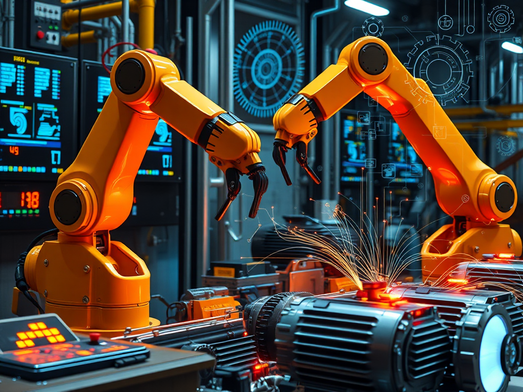 Automatización de Motores para Optimizar el Rendimiento Industrial Automatización de Motores para Optimizar el Rendimiento Industrial