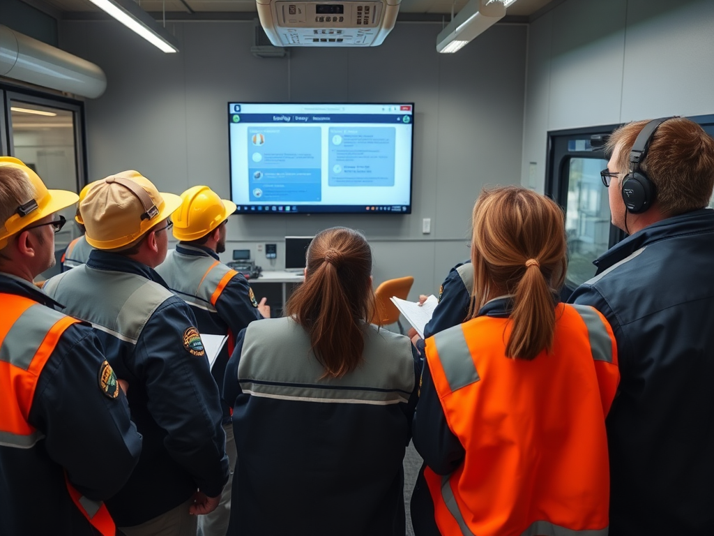 Prevención de Chispas Eléctricas en Camiones: Medidas y Normativas Conductores de transporte en una capacitación de seguridad